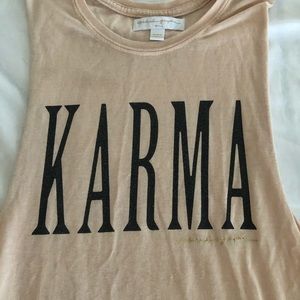 Spiritual gangster pink tank